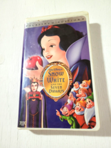 Snow White and the Seven Dwarfs Disney VHS movie Platinum edition - £9.24 GBP