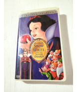 Snow White and the Seven Dwarfs Disney VHS movie Platinum edition - £9.12 GBP