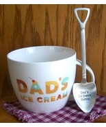 Dad&#39;s Ice Cream Shovel, Engraved and Mug/Bowl Set, Pre-Owned but Never Used - $304.10 MXN