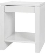 Side Table BUNGALOW 5 ODOM Modern Contemporary Integrated Drawer Pull St... - $2,966.55 CAD