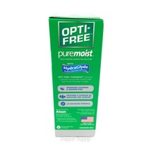 Opti-Free PureMoist With HydraGlyde 4 Fl Oz Exp 06/2026 For All Contact ... - £7.70 GBP