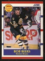 Boston Bruins Bob Beers Rookie Card RC 1990 Score Hockey Card # 385 ! - £0.39 GBP
