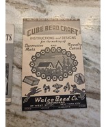 lot of 2 vintage Walco booklets Cube Bead Craft 5 Handicrafts - €10,26 EUR