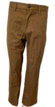 Amazon Essentials Brown Classic Twill Flat Front Pants Size 31W x 29L - $14.24