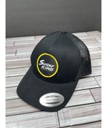 Sunday Scaries Adjustable Baseball Cap Hat Snapback Mesh Black - $36.89 CAD