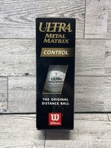 Wilson Ultra Metal Matrix Golf Balls Control 3 Pack - £4.71 GBP