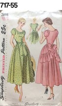 VTG Sewing Pattern Simplicity #2898 Size 11 Bust 29 Party Dress New Look... - $405.98 MXN