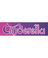 CINDERELLA Logo 10 x 3 Inch Professionally Printed Glossy Custom Bumper ... - $12.00