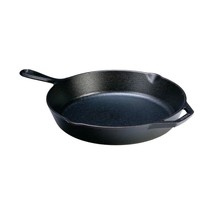 12-inch Cast Iron Skillet Frying Pan with Pour Spout - Made in the USA - $94.29