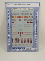 Microscale Decal Ho Scale DMIR-Duluth Missabe Iron Range -Cabooses 1945-90 Nos - £7.49 GBP