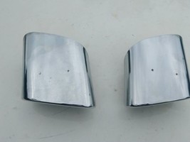 MERCEDES R230  SL500 LEFT RIGHT CHROME  EXHAUST TAILPIPE ENDS COVER   SE... - $197.95