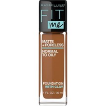 Maybelline Fit Me Foundation Matte Poreless Normal Oily #360 Mocha - $5.00