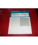 NIKKO AUDIO AM/FM STEREO RECEIVER NR-300 SINGLE PAGE SPEC SHEET - $6.00