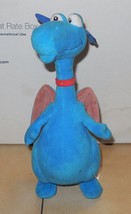 Disney Store Doc Mcstuffins Stuffy The Dragon 8&quot; Plush Stuffed Toy Blue - £11.58 GBP