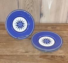 Set of 3 ~ Victoria Beale Casual Williamsburg 9026 Saucers 6.25&quot; - £10.99 GBP