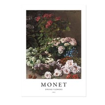 CLAUDE MONET - Spring Flowers (Poster Style) (Giclée Art Print) - £5.71 GBP+