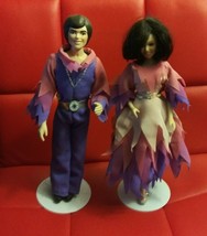 Through the Years &quot;Donny &amp; Marie&quot; Porcelain Dolls  12&quot; - £26.48 GBP
