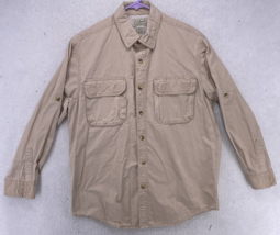 LL Bean Shirt Mens Size S Breathable Vented Long Tuck Sleeve Fishing Hiking - $22.76