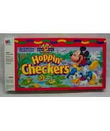 Vintage 1980s Milton Bradley Mickey Mouse Hoppin Checkers Board Game - £15.57 GBP