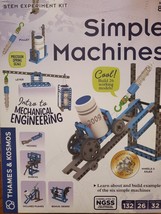 Simple Machines Thames &amp; Kosmos STEM Experiment Kit Science Physics 665069 - £26.46 GBP