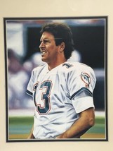 1995 Dan Marino Miami Dolphins NFL Kelly Russell Lithograph Art Print - £11.84 GBP