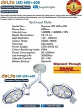 OT Double Head LED Surgical NEW Shadowless Ceiling LED Light Operation Theater - £3,006.61 GBP