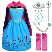 Queen Princess Coronation costume Party Dress up set For Kid Girls Toddl... - £17.29 GBP+