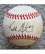 KEITH GINTER Signed Rawlings NL Baseball - ASTROS, BREWERS, A&#39;s Infielder - €19,29 EUR