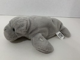 GAF small beanbag plush gray manatee walrus seal stuffed toy - £8.54 GBP
