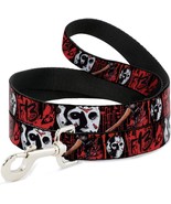 Dog Leash Friday The 13th Jason Mask4 Axe Blood Splatter Black Red 6 Fee... - $58.12