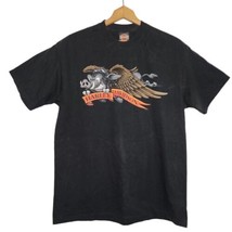 Harley Davidson Graphic T Shirt - Men&#39;s Large - Oregon Hawg Beaver - £17.89 GBP