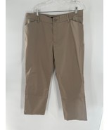 Lee Women&#39;s Size 16 Medium Wrinkle Free Relaxed Fit Straight Leg Chino P... - $14.95