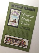 Vintage POSTAGE STAMP TRAINS SERVICE MANUAL, 1968, AURORA PLASTICS CORP - $39.55