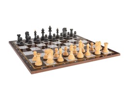 Chess set DUBROVNIK 5P PEARL - 3,5&quot; / 9,1 cm King height - Standard size - £69.55 GBP