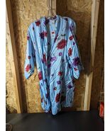 Private Luxuries ladies large size floral design polyester bath robe - €19,84 EUR