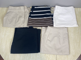 Lot of 5 Size 10 skirts 3-The Limited 1-Van Heusen 1-Outback Red - £22.42 GBP
