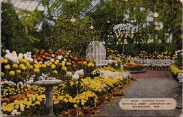 Mum Flower Show Mitchell Park Conservatory Milwaukee WI Postcard PC17 - £3.90 GBP