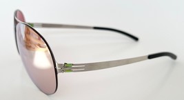 Ic! Berlin Raf S. Sunglasses Sun Glasses Aviator Unisex Frame NEW Pearl Mirrored - £280.93 GBP