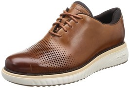 Cole Haan Men Zerogrand Eon Wing Oxford British Tan/Dark Roast/Sand C33364 - $81.00