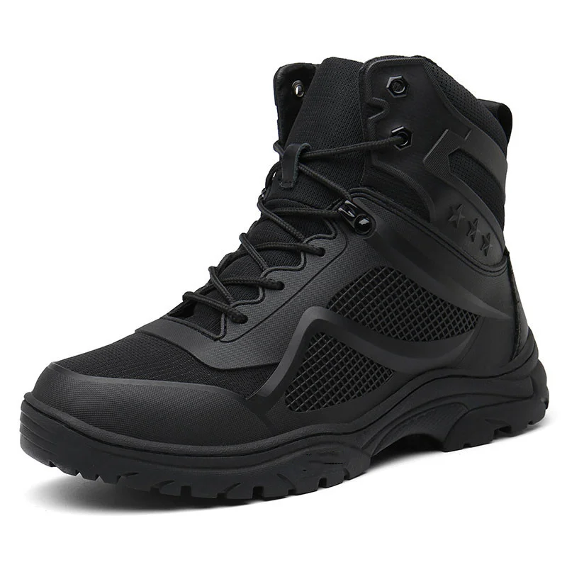  Sneaker Men Outdoor Hi Male Antiskid Combat  Boots Mountain Climbing Trek Campi - £246.97 GBP