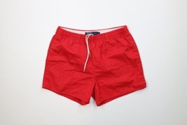 Vintage 70s Streetwear Mens Size Large Faded Running Jogging Short Shorts Red - £38.68 GBP