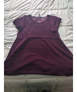 Motherhood Maternity 2X Purple Shirt With Zipper-Brand New-SHIPS N 24 HOURS - $67.58 CAD