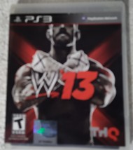 WWE &#39;13 (Sony PlayStation 3, 2012) Tested Working w/Tyson Code - $14.52