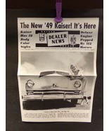 Kaiser Frazer Dealer News Volume II, No 24 Sept 1948 Newspaper Deluxe &amp; ... - $1,282.58 MXN