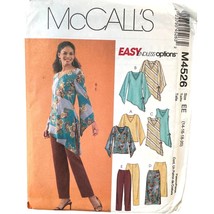 McCalls Sewing Pattern M4526 Top Skirt Pants Misses Size 14-20 - $9.89
