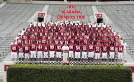 2016 Alabama Crimson Tide 8x10 Team Photo Picture Ncaa Football - $4.94