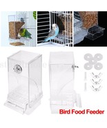 No Mess Bowl Auto Cage Bird Feeder Cup Automatic Parrot Canary Small Coc... - $208.88 MXN