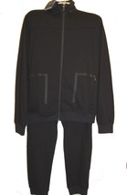 Paul &amp; Shark Yachting Cotton Men&#39;s Italy Black Tracksuit Sweat Hood Suit Size L - £366.09 GBP