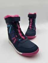Merrell Snow Crush 2.0 Waterproof Boots Color Navy/pink Size 6 Youth - £35.11 GBP