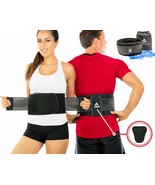 Lumbar Support Belt - Back Brace for Back Pain Relief, Bonus Resistance ... - £19.74 GBP